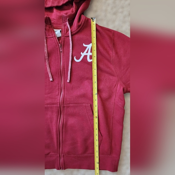 Nike Alabama  Crimson Tide Full-Zip Hoodie Sweatshirt - Size M Unisex - Picture 9 of 10